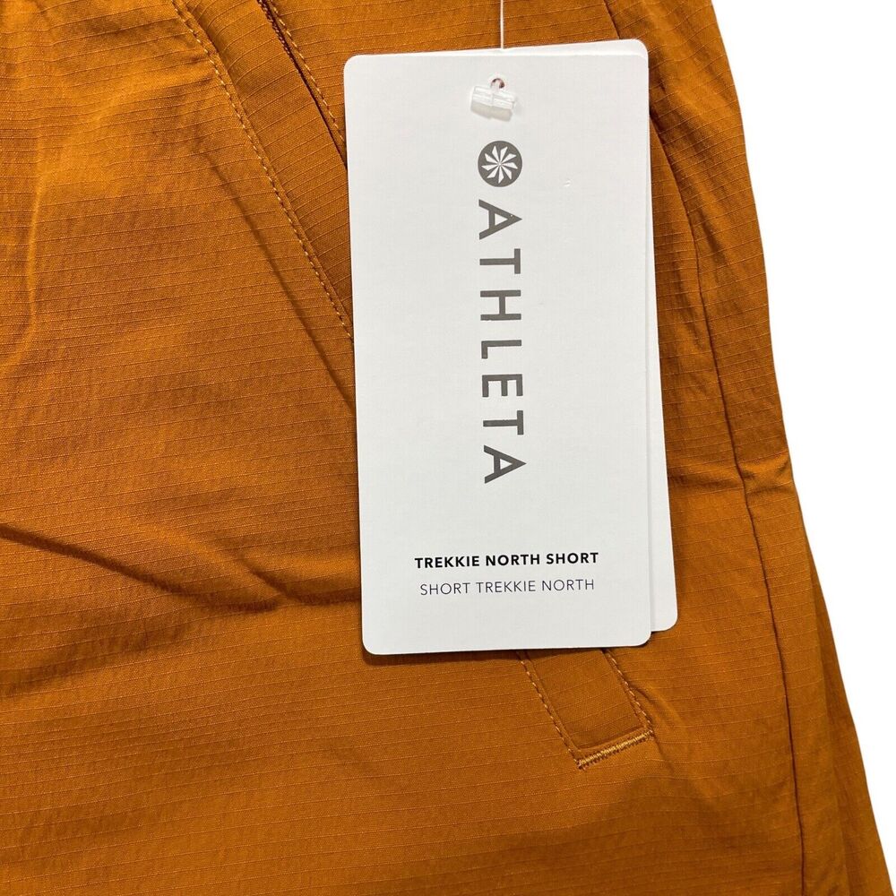 Athleta NEW w/Tags 26 Trekki North‎ Shorts Zipper Pockets - Picture 3 of 5